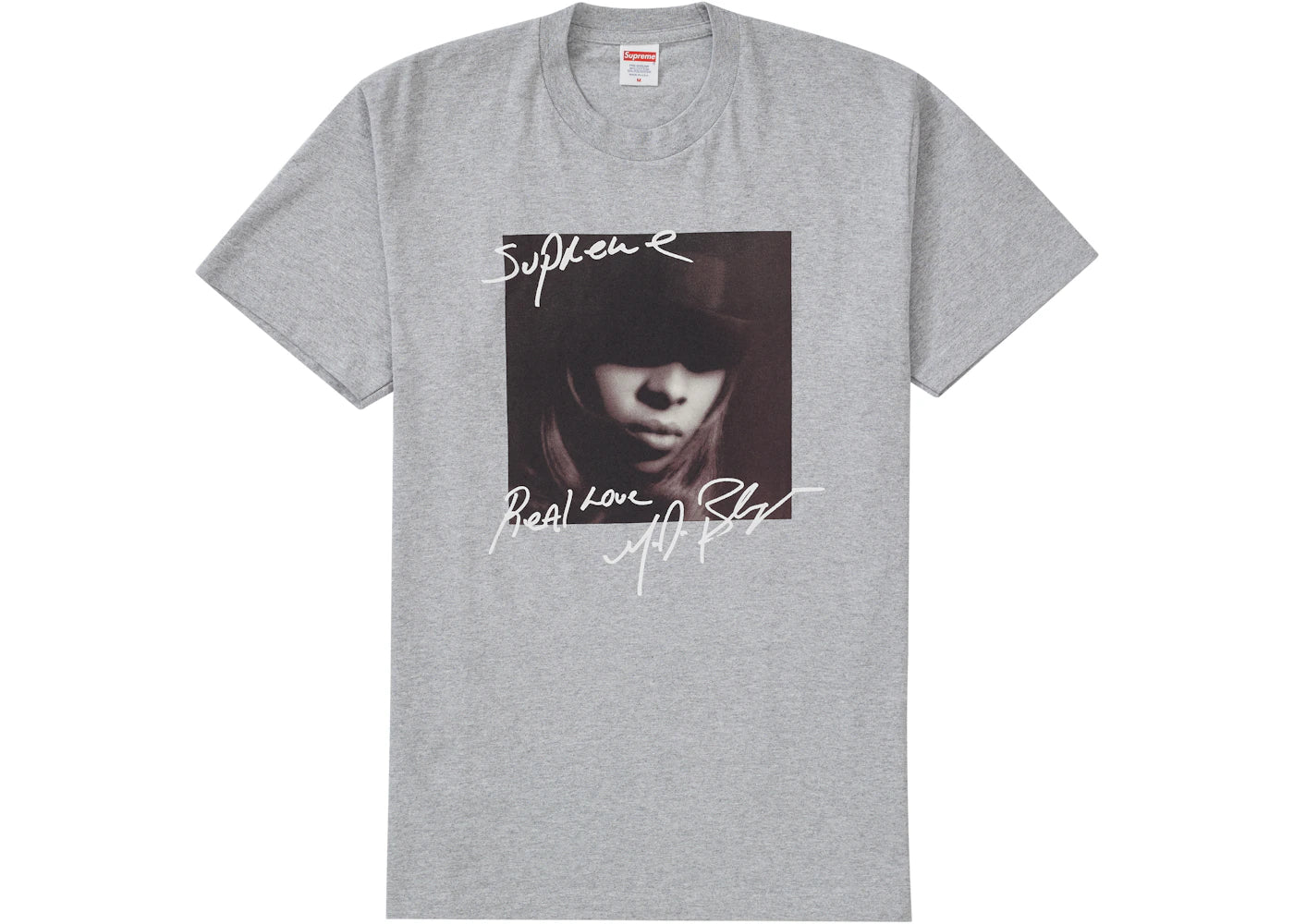 Supreme Mary J. Blige Tee Heather Grey