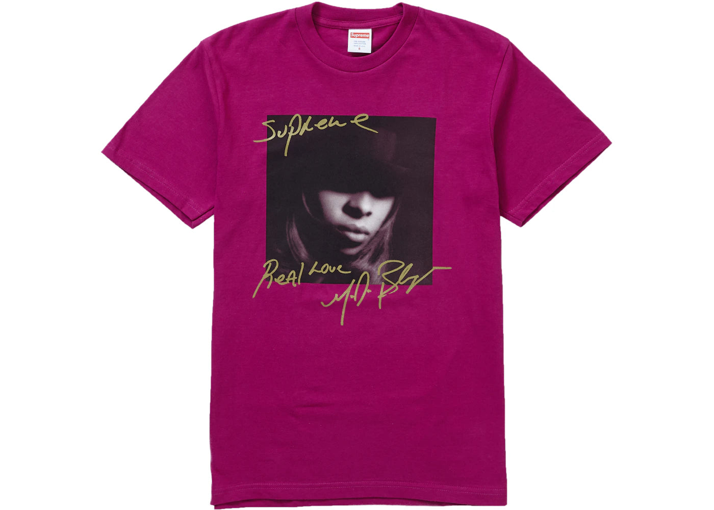 Supreme Mary J. Blige Tee Magenta