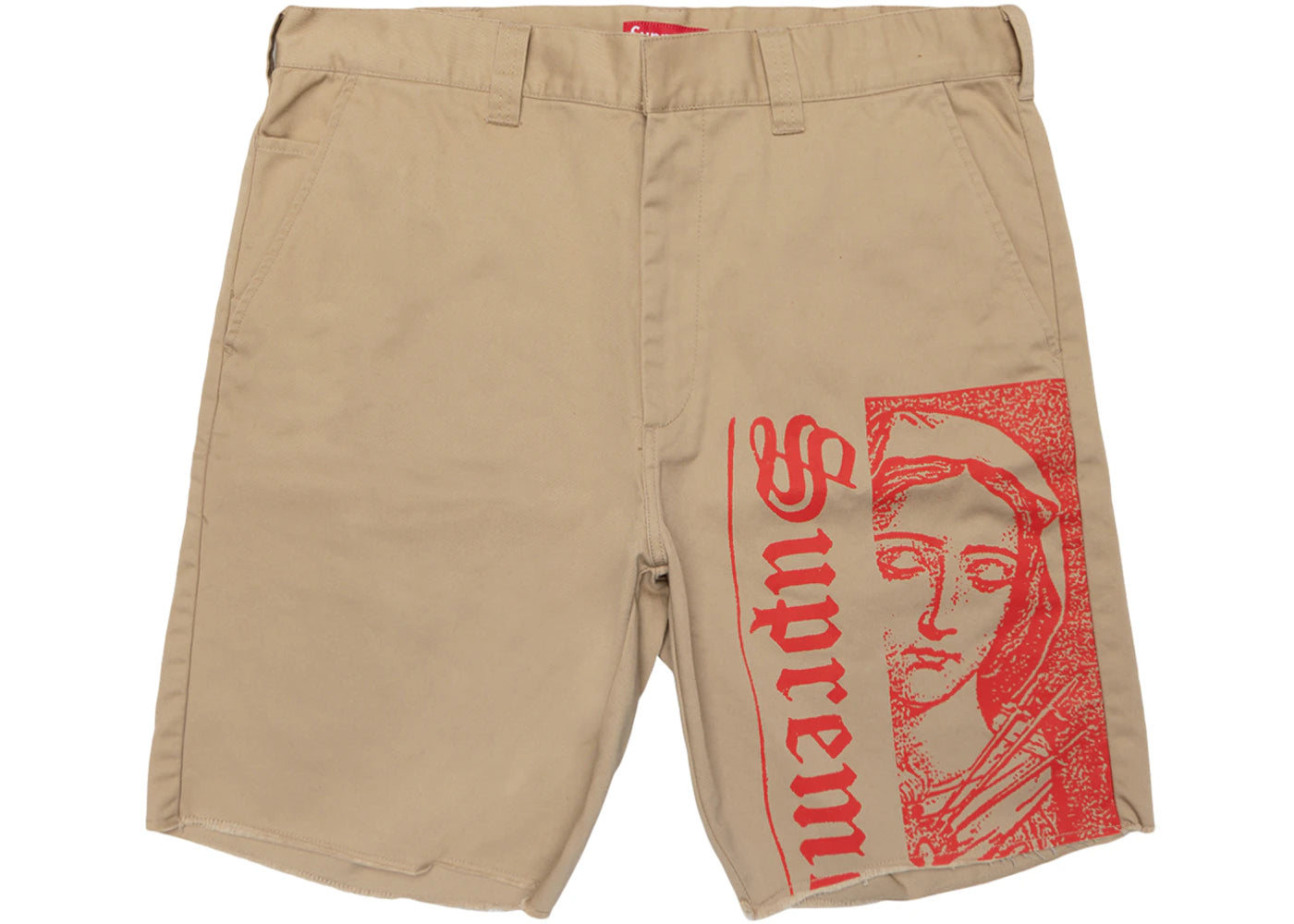 Supreme Mary Work Short Khaki