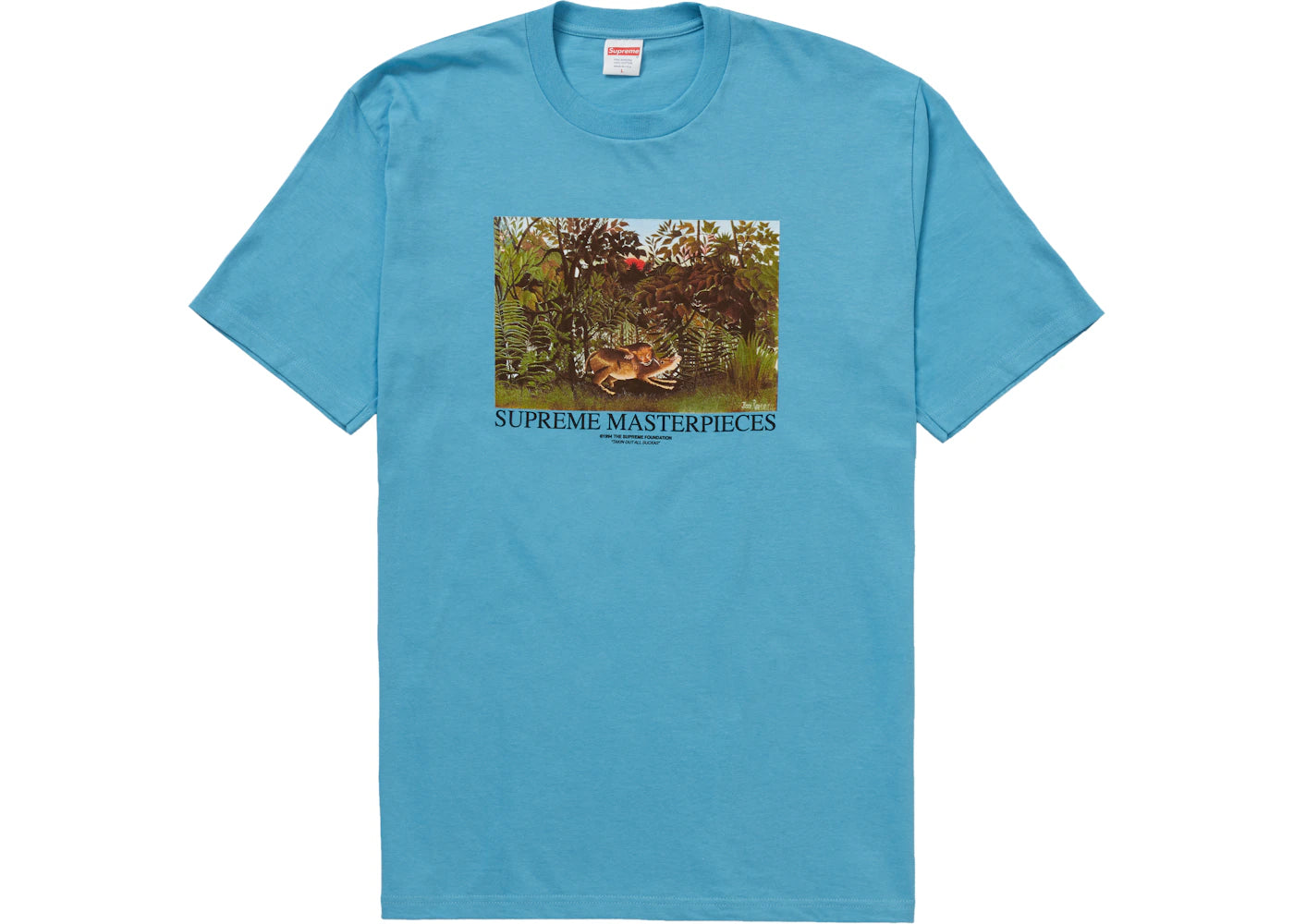 Supreme Masterpieces Tee Light Slate