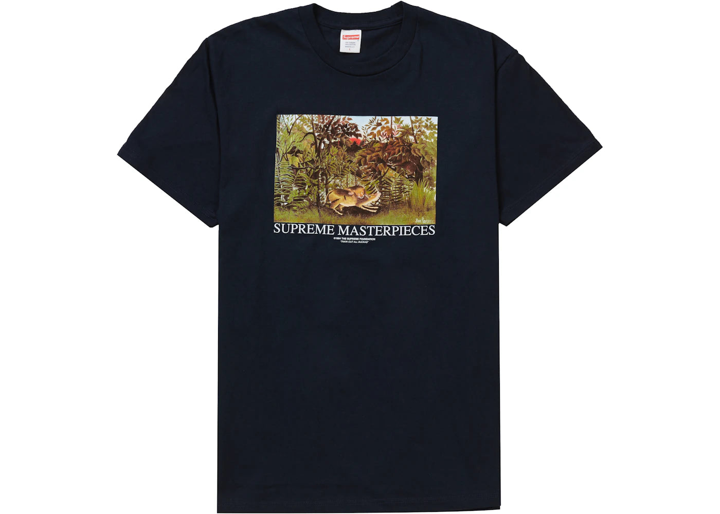 Supreme Masterpieces Tee Navy