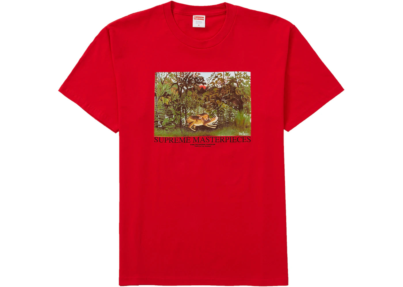 Supreme Masterpieces Tee Red