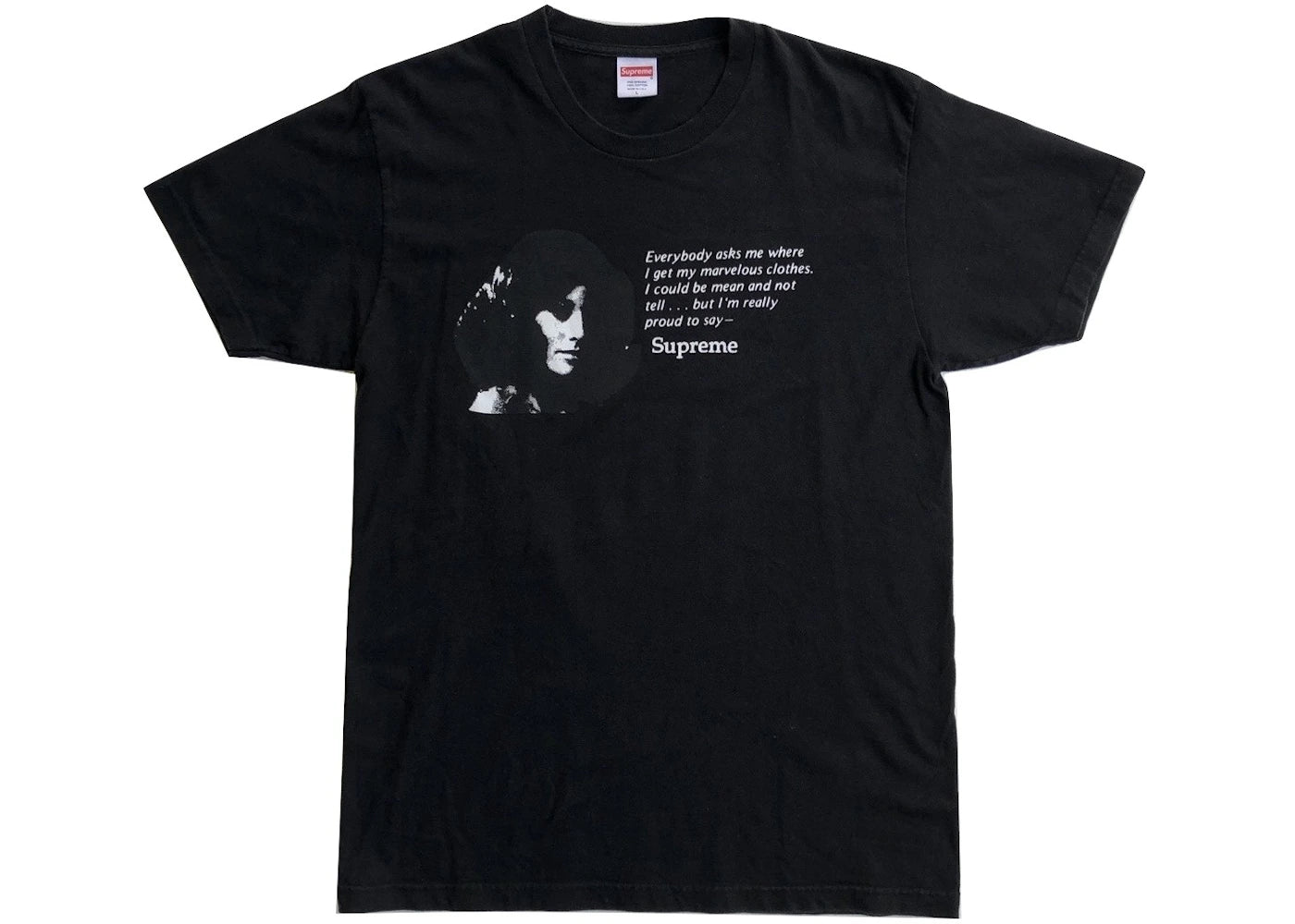 Supreme Mean Tee Black