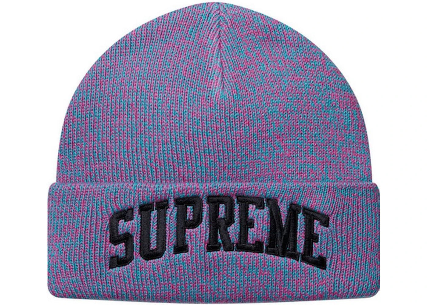 Supreme Melange Beanie Magenta