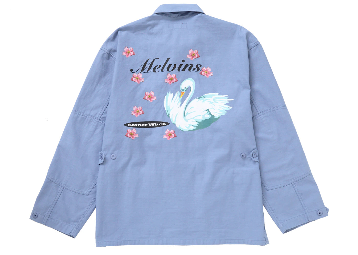 Supreme Melvins BDU Jacket Light Blue