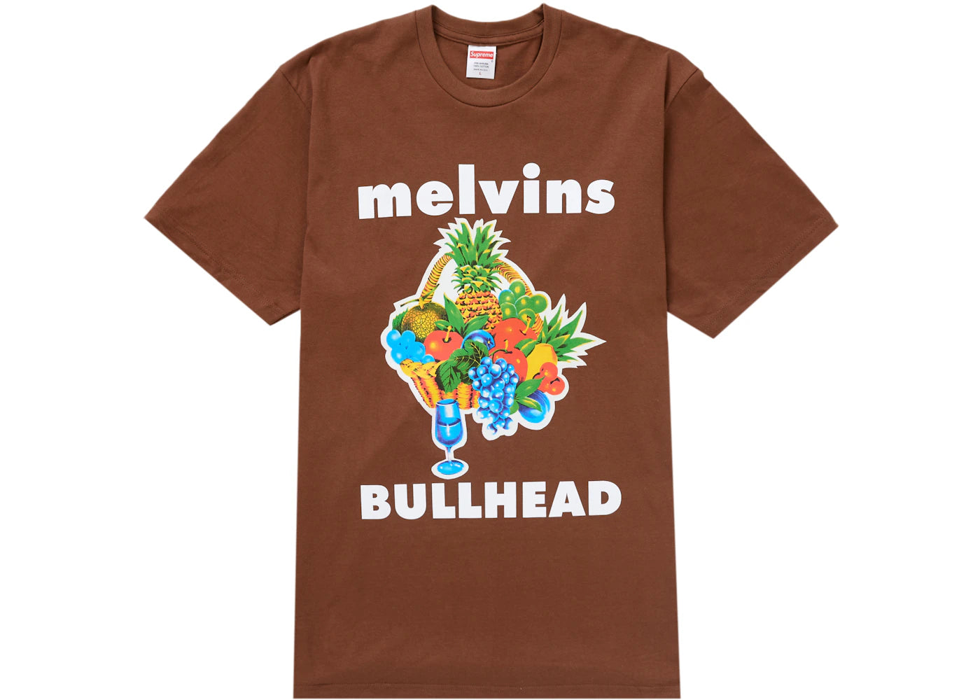 Supreme Melvins Bullhead Tee Brown