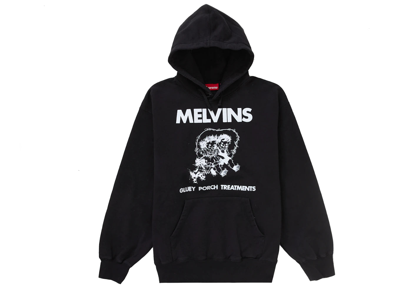 Supreme Melvins Hooded Sweatshirt Black