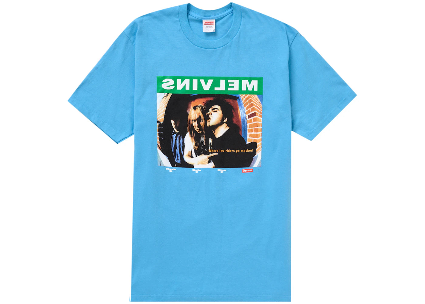 Supreme Melvins Prick Tee Bright Blue