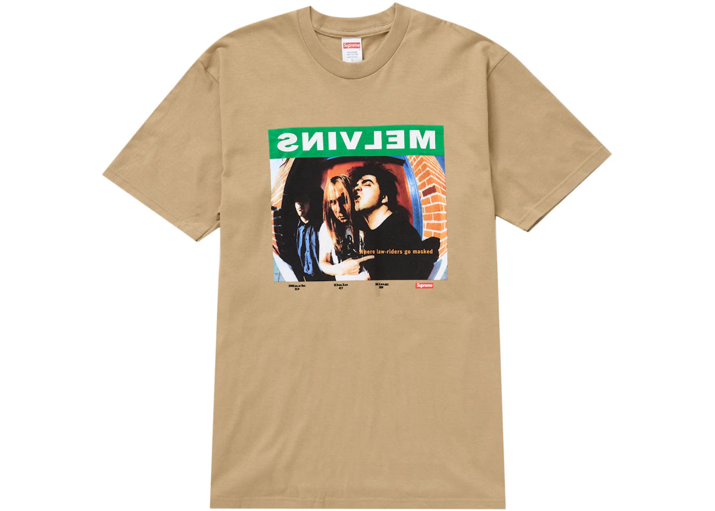 Supreme Melvins Prick Tee Khaki