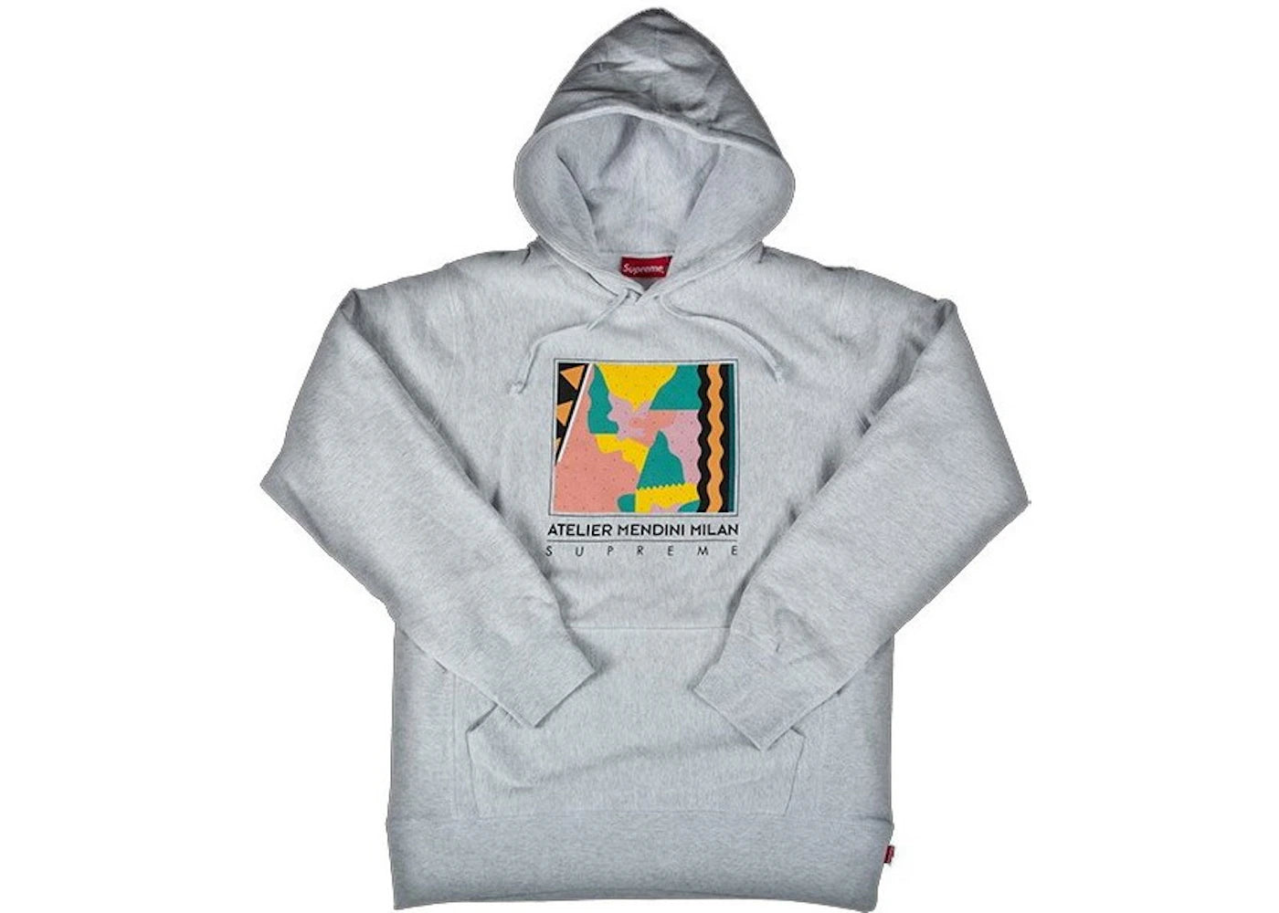 Supreme Mendini Hooded Sweatshirt Ash Grey