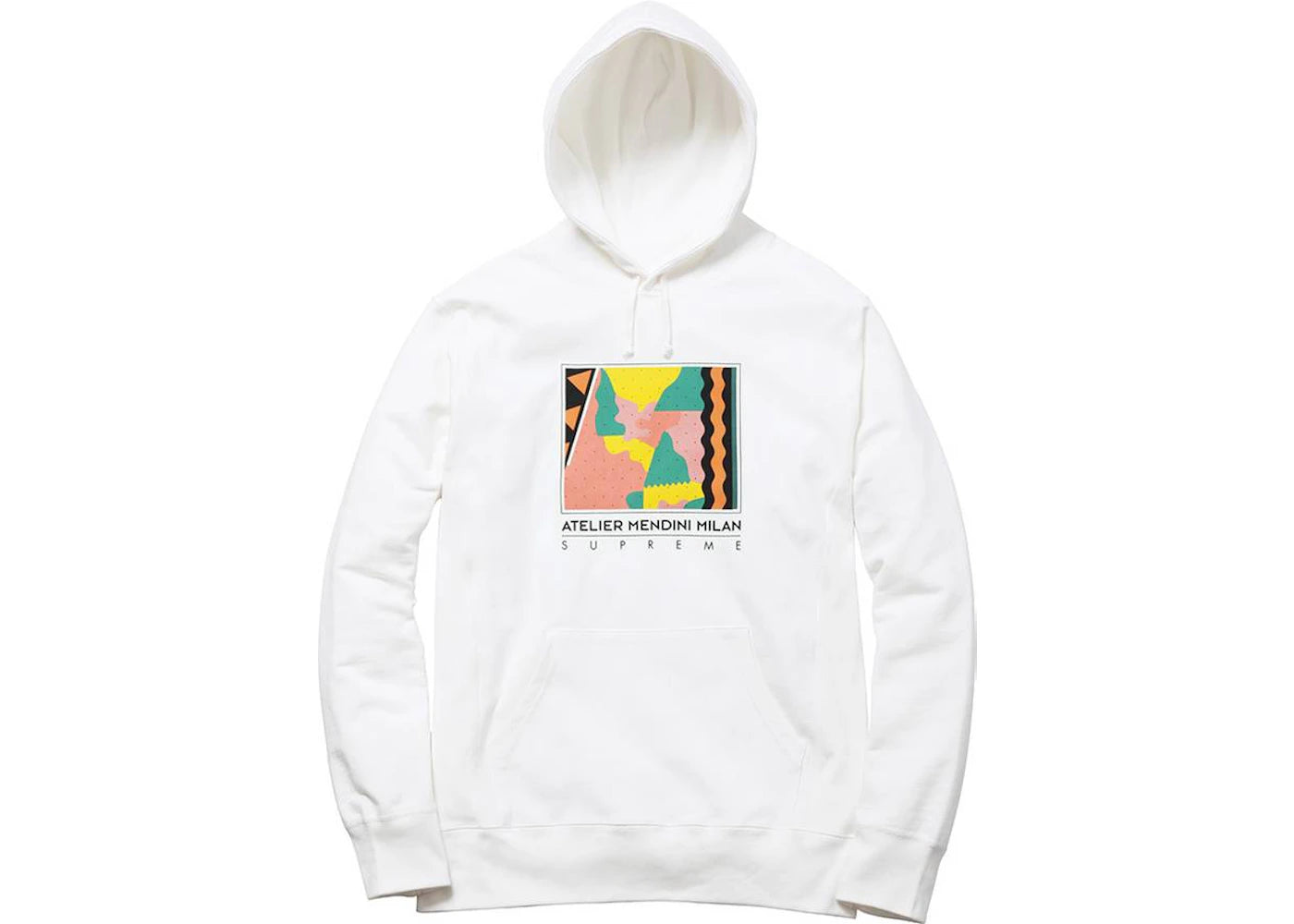 Supreme Mendini Hooded Sweatshirt Off White
