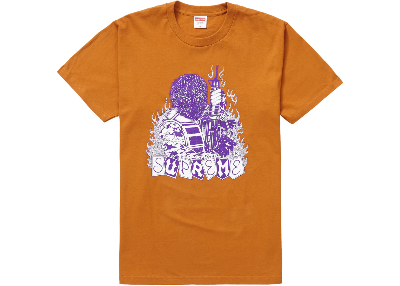 Supreme Mercenary Tee Burnt Orange