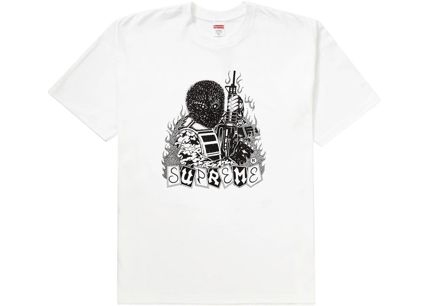 Supreme Mercenary Tee White