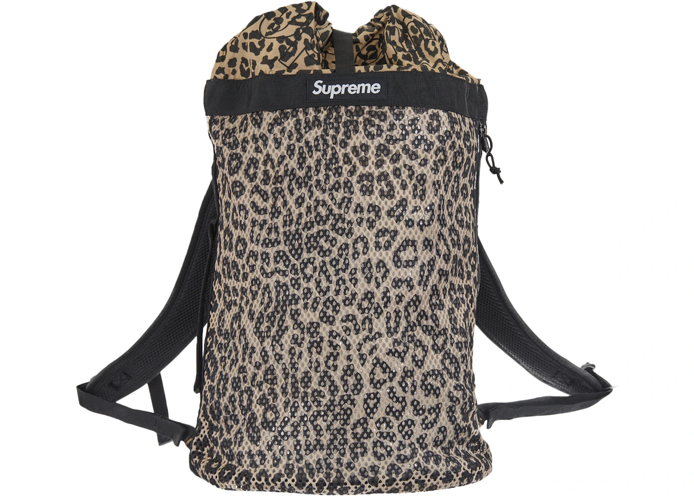 Supreme Mesh Backpack Leopard