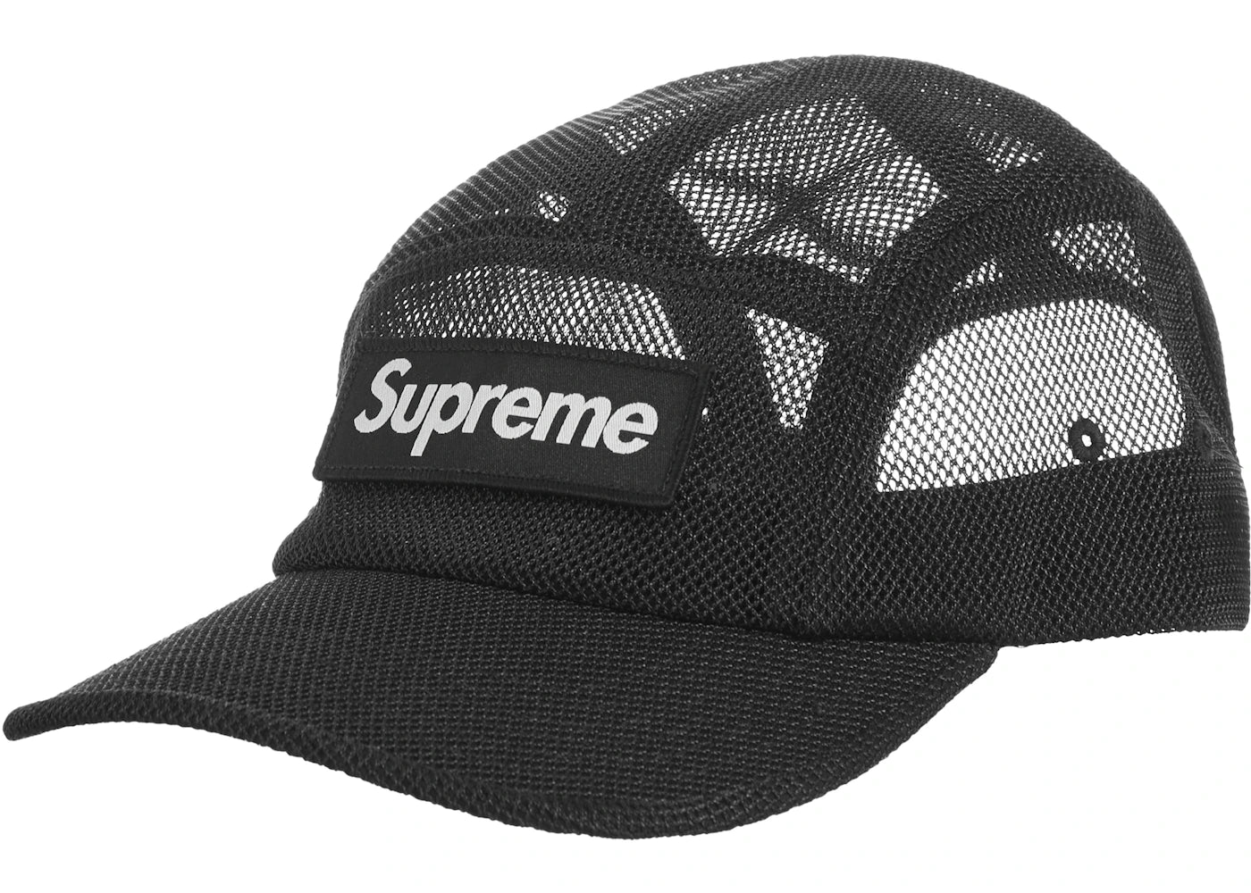 Supreme Mesh Cordura Camp Cap Black