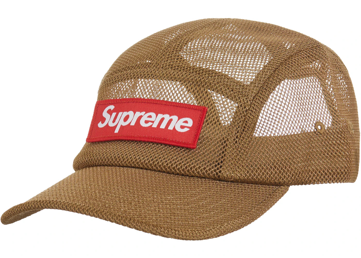 Supreme Mesh Cordura Camp Cap Sand