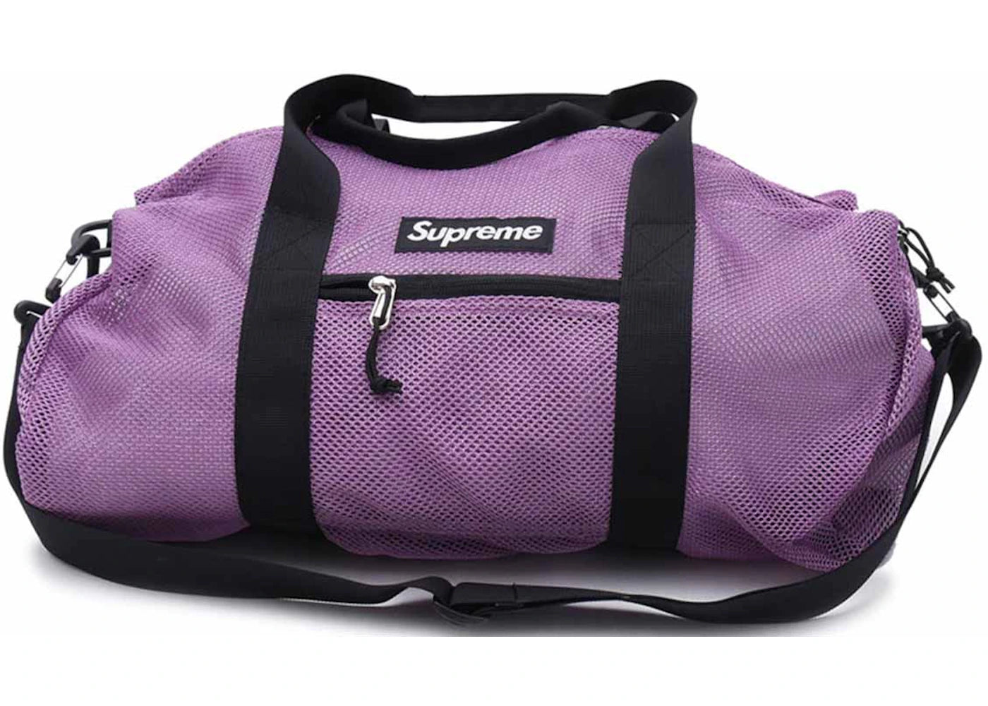 Supreme Mesh Duffle Bag Purple