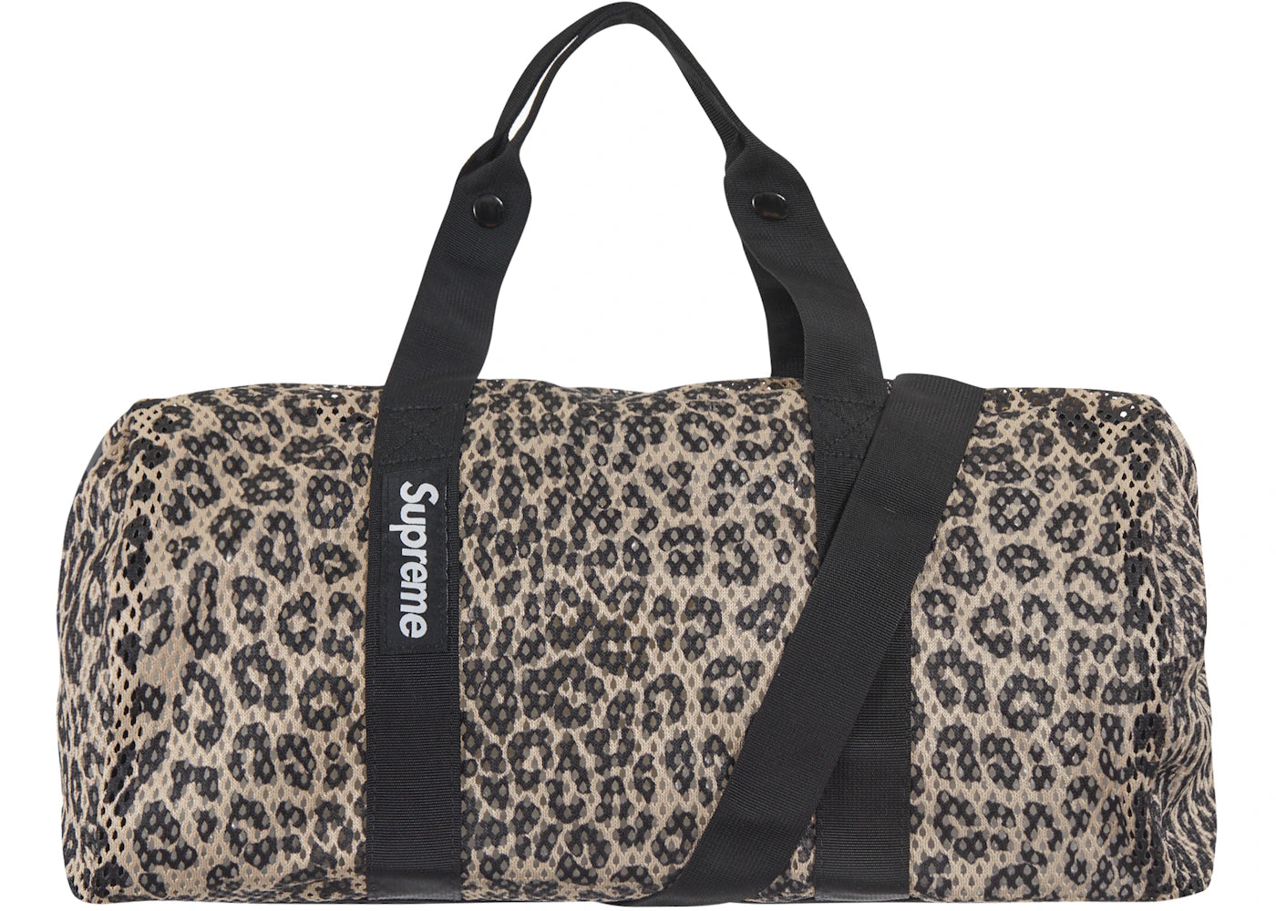 Supreme Mesh Duffle Bag (SS23) Leopard