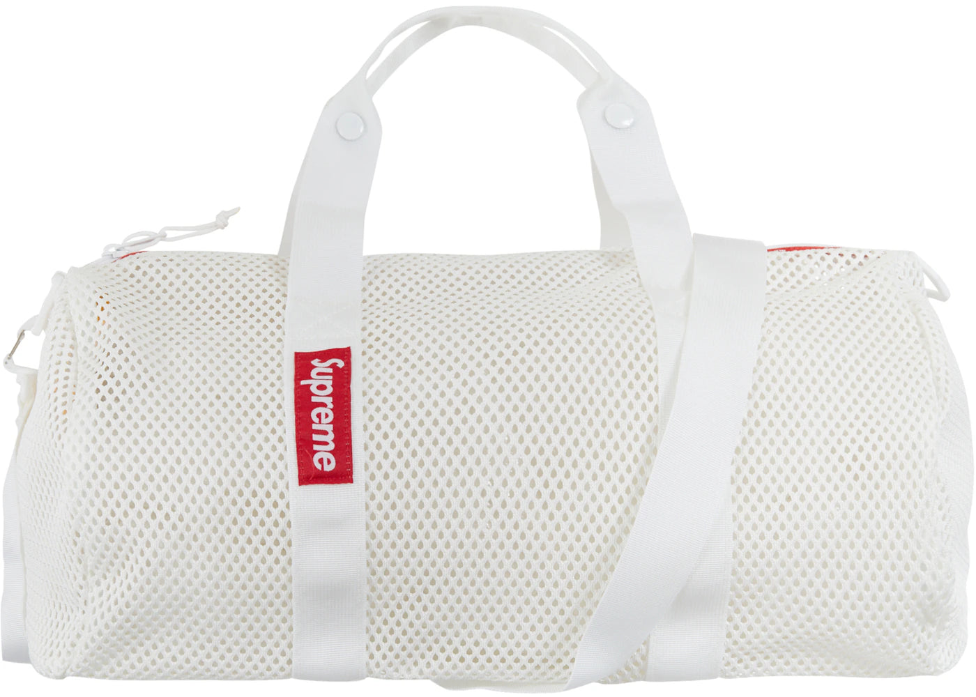 Supreme Mesh Duffle Bag (SS23) White