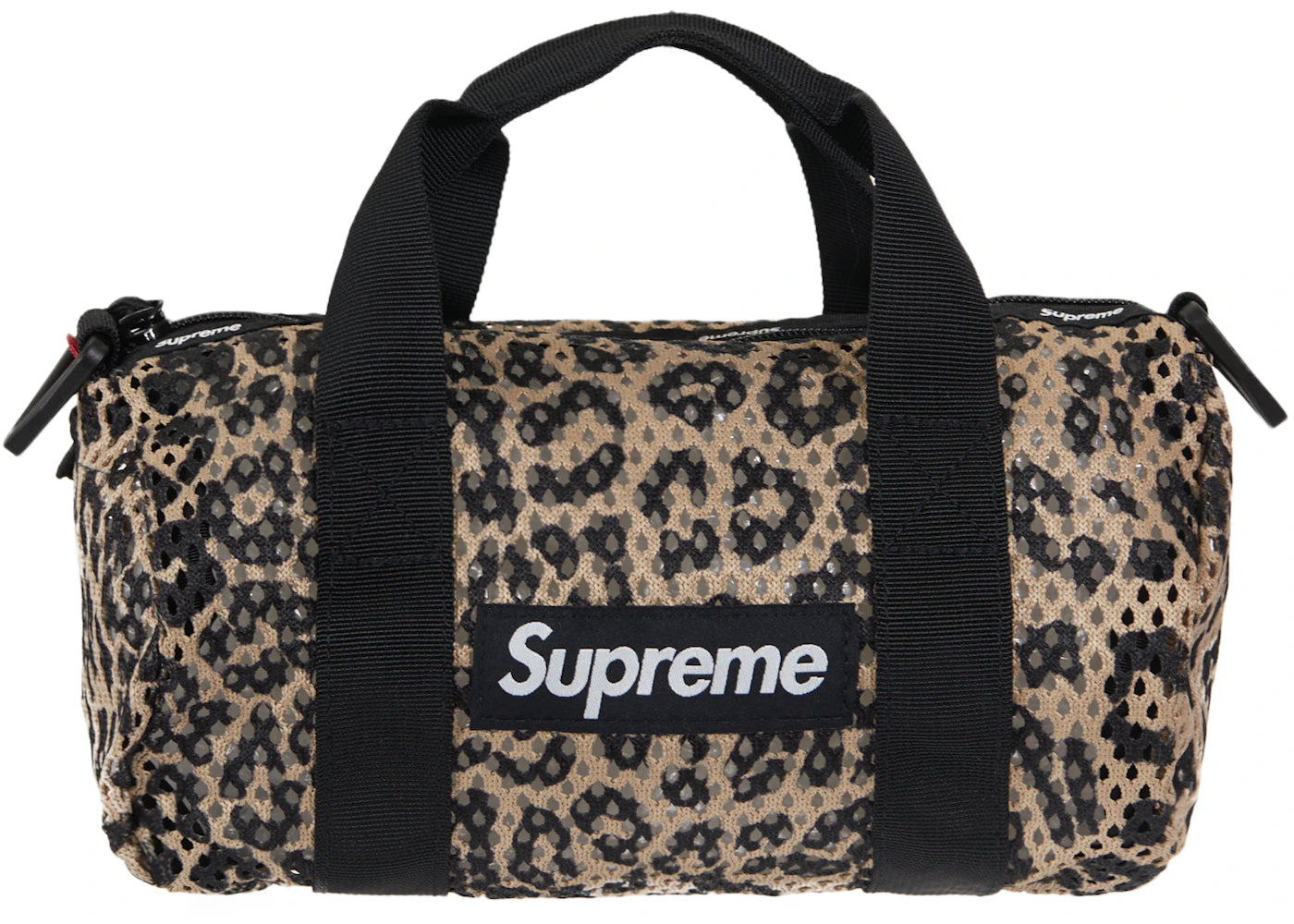 Supreme Mesh Mini Duffle Bag Leopard