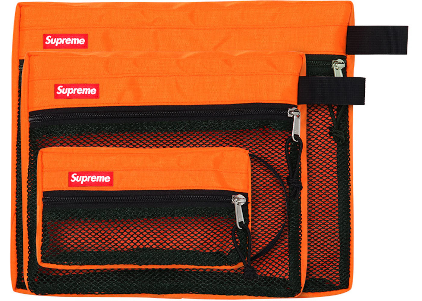 Supreme Mesh Organizer Bags (SS15) Orange