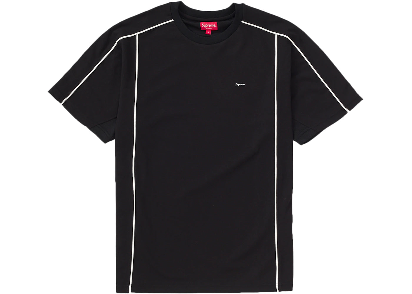 Supreme Mesh Panel S/S Top Black