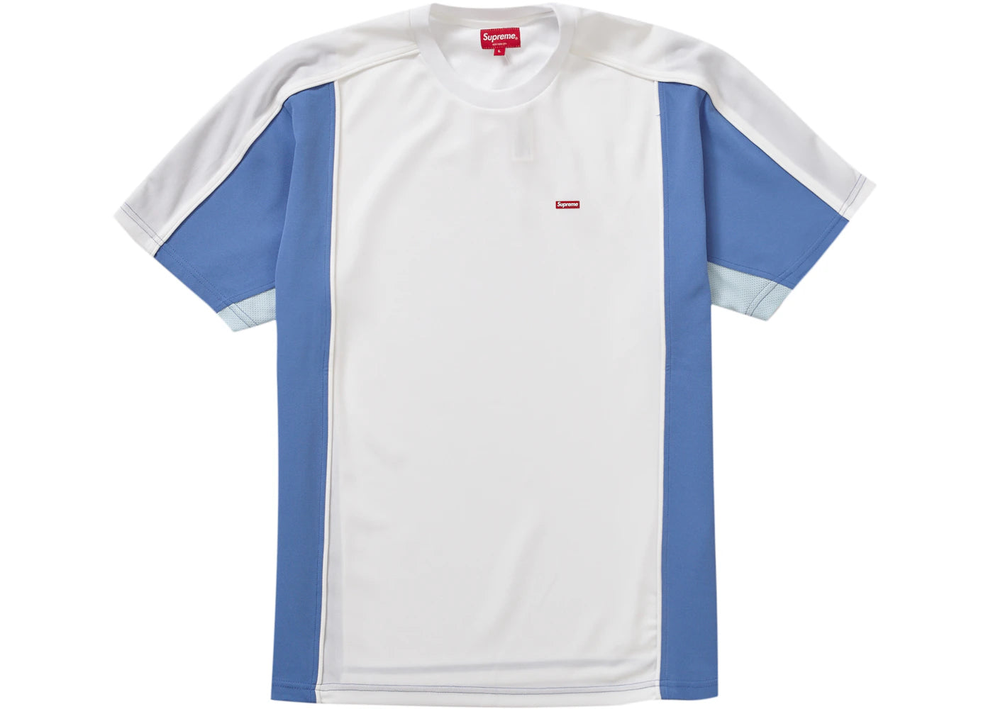 Supreme Mesh Panel S/S Top White