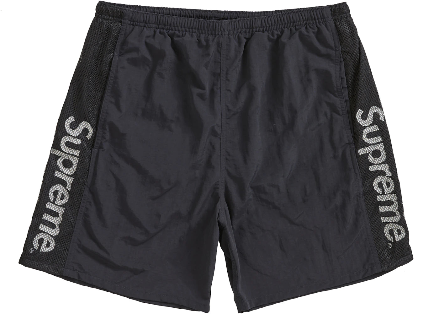 Supreme Mesh Panel Water Short Black