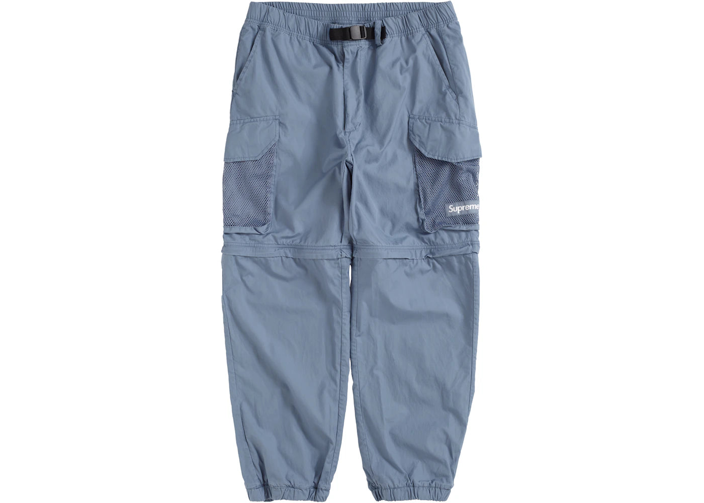 Supreme Mesh Pocket Belted Cargo Pant Slate