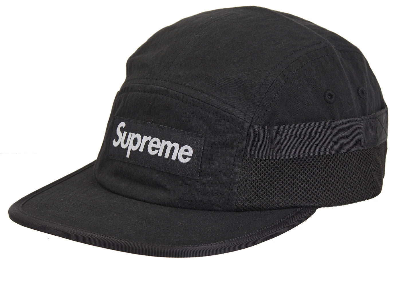 Supreme Mesh Pocket Camp Cap (FW24) Black