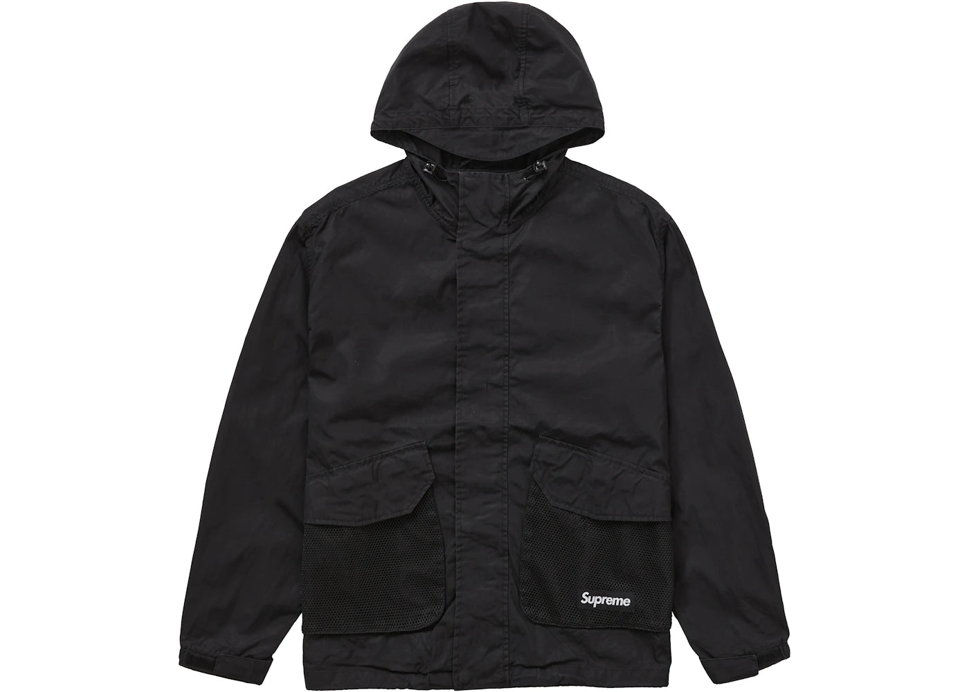 Supreme Mesh Pocket Cargo Jacket Black