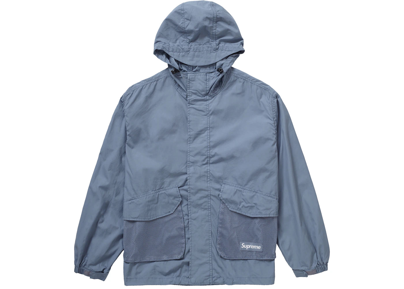 Supreme Mesh Pocket Cargo Jacket Slate