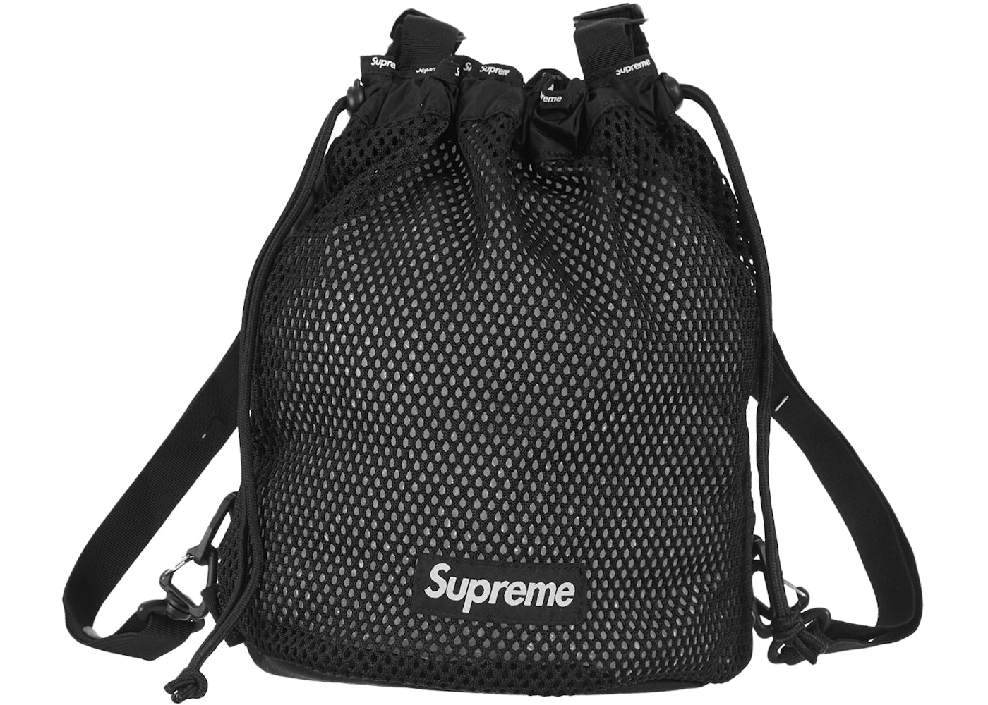 Supreme Mesh Small Backpack Black