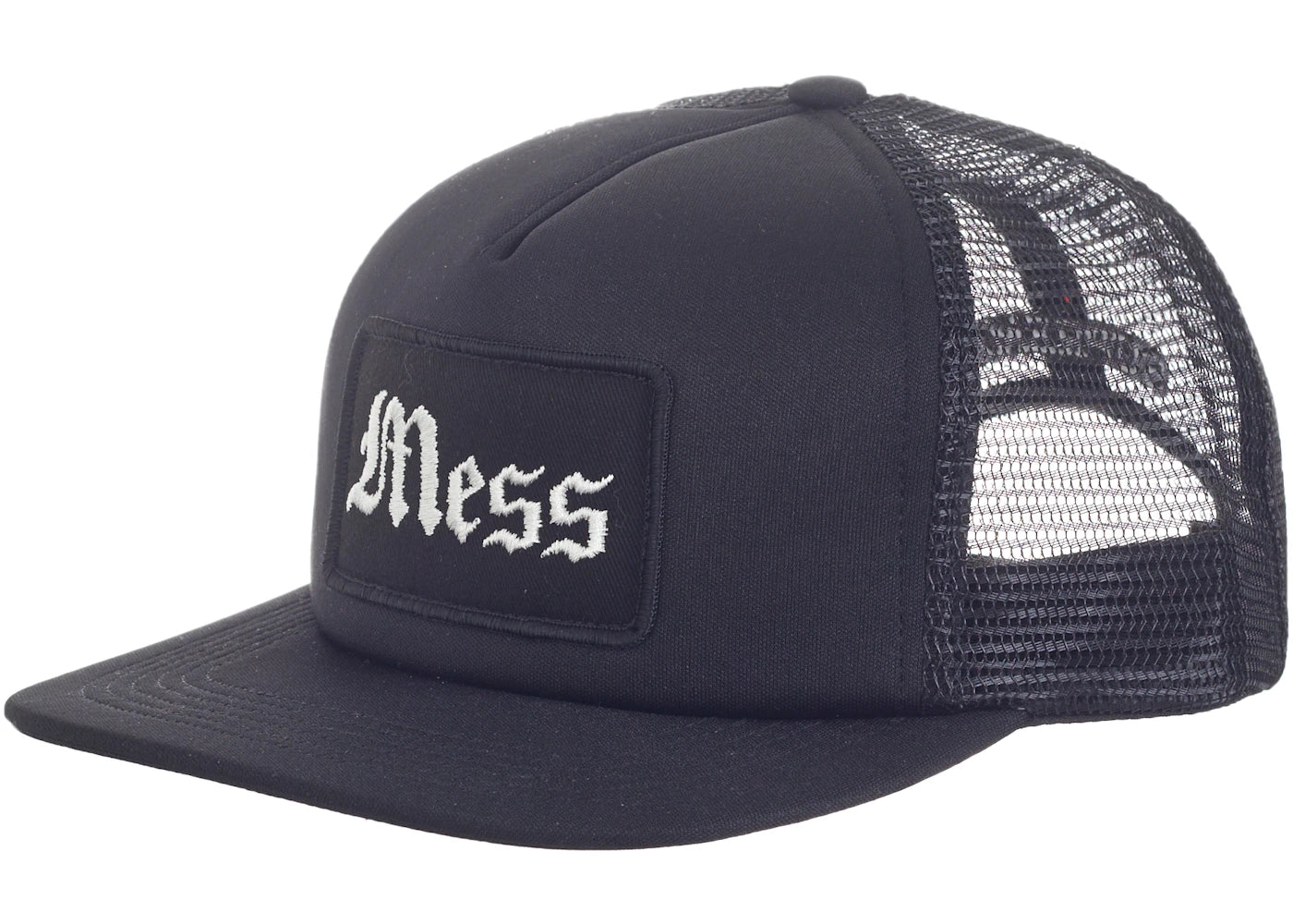 Supreme Mess Mesh Back 5-Panel Black