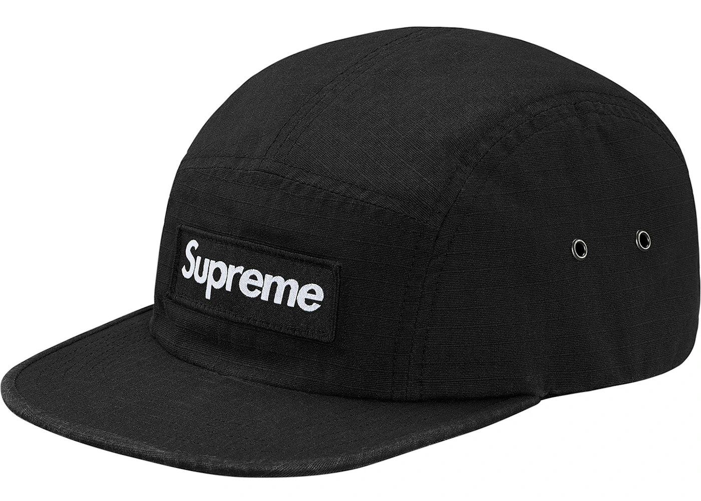 Supreme Metal D-Ring Camp Cap Black