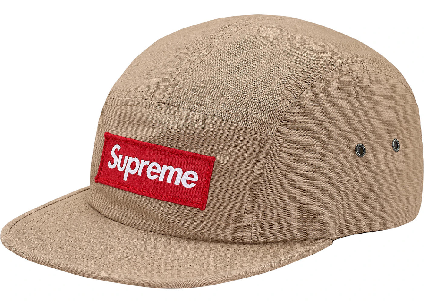 Supreme Metal D-Ring Camp Cap Khaki