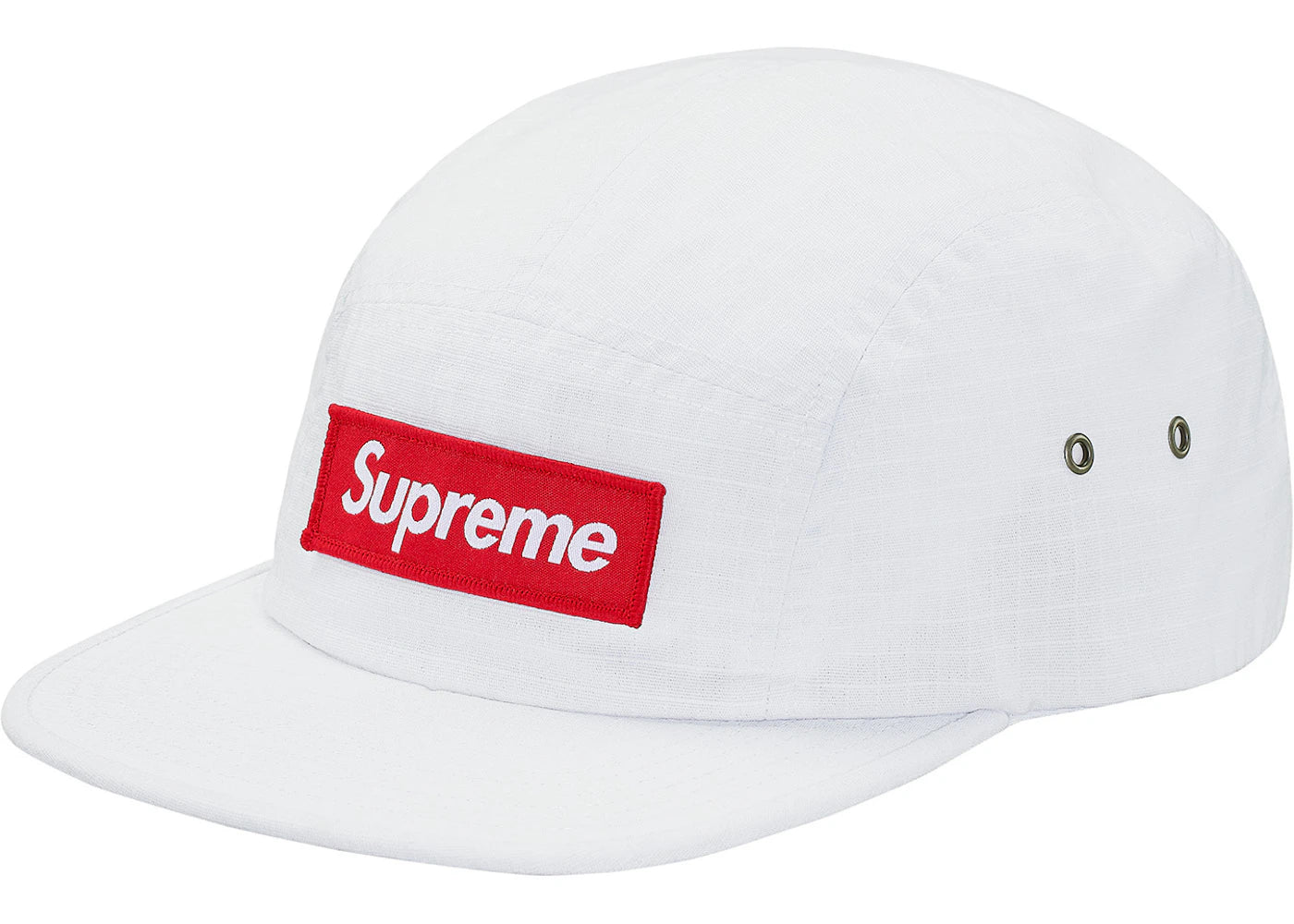 Supreme Metal D-Ring Camp Cap White