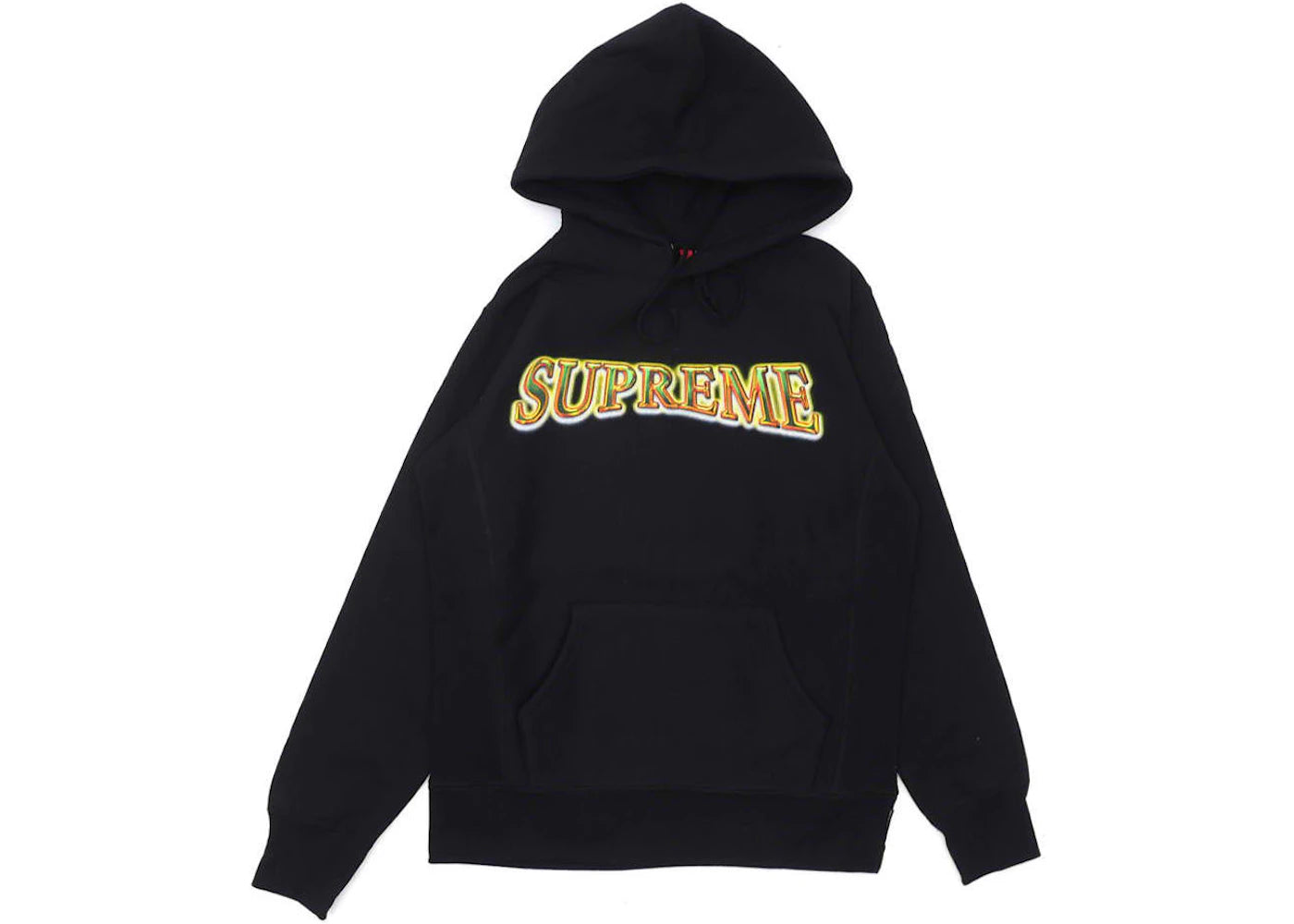 Supreme Metallic Arc Hooded Sweatshirt Black