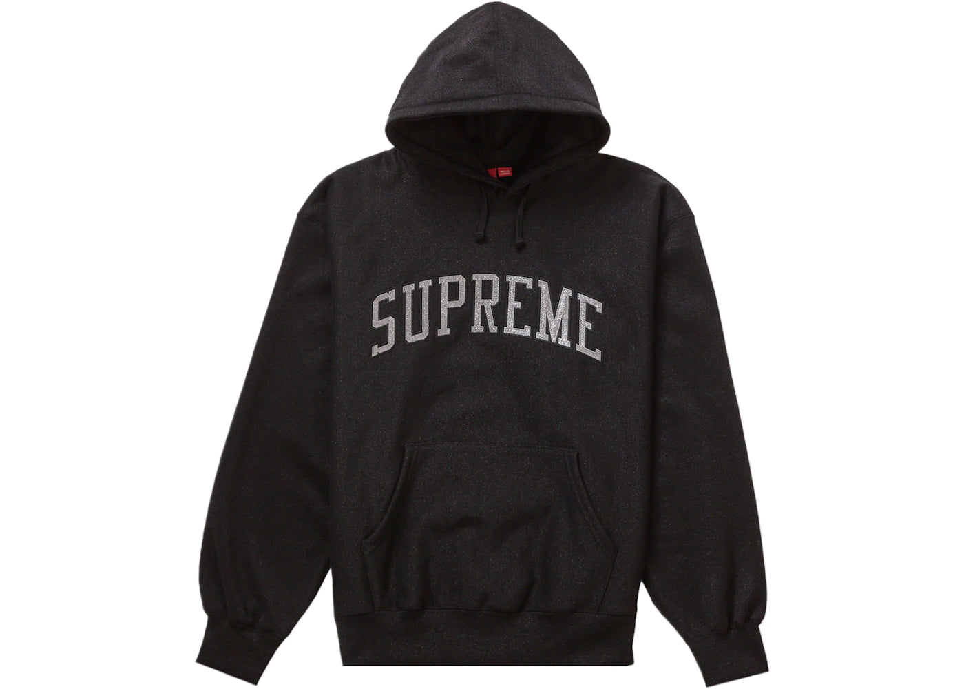 Supreme Metallic Arc Hooded Sweatshirt (SS23) Black