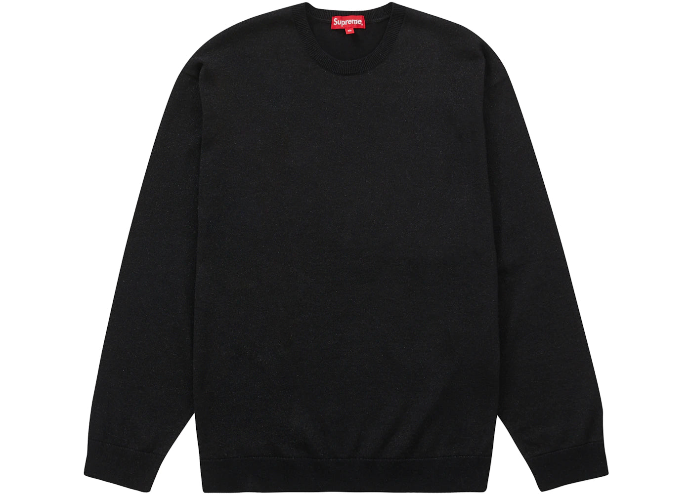 Supreme Metallic L/S Top Black