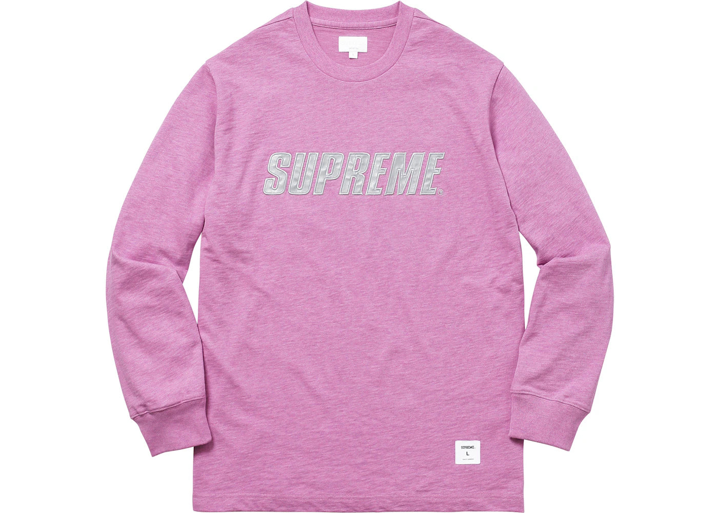 Supreme Metallic L/S Top Heather Magenta
