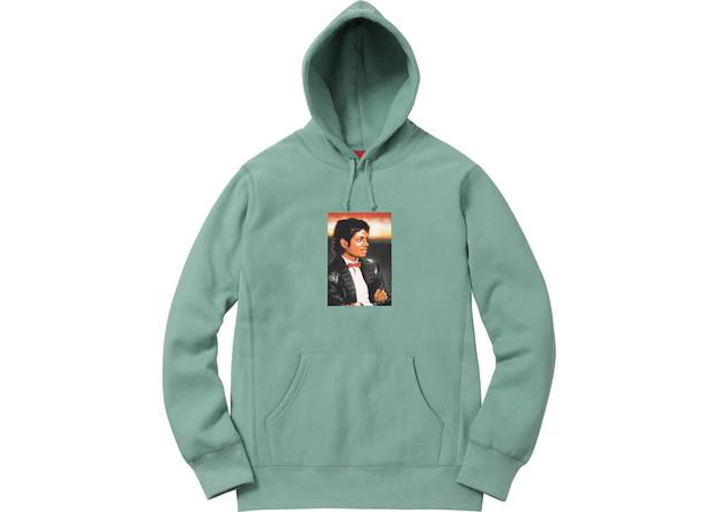 Supreme Michael Jackson Hooded Sweatshirt Seafoam