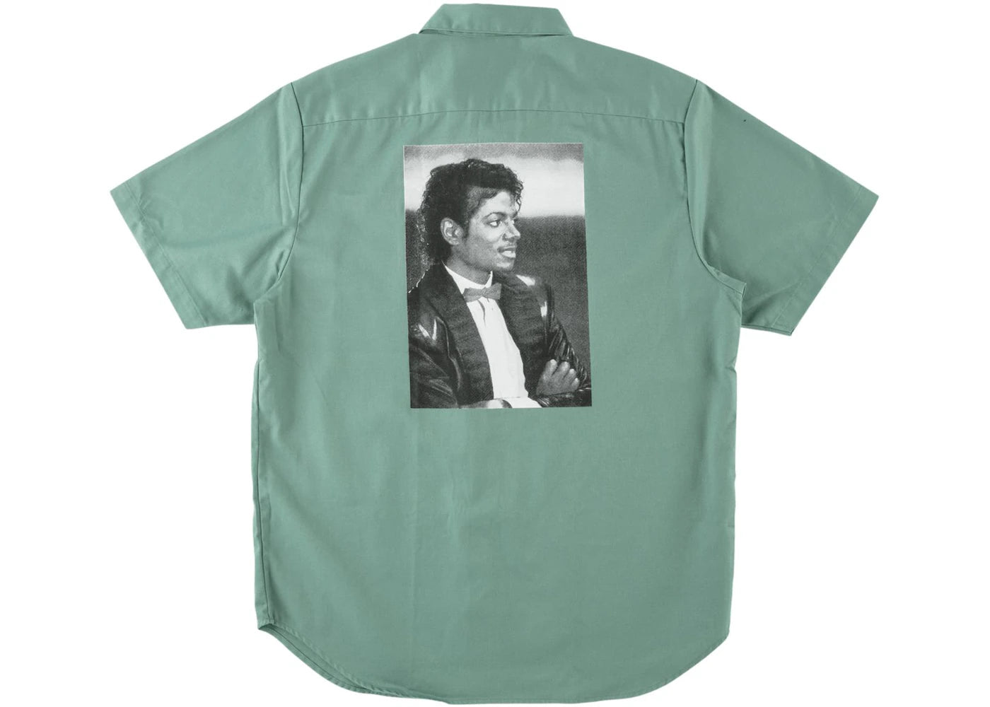 Supreme Michael Jackson SS Work Shirt Work Green