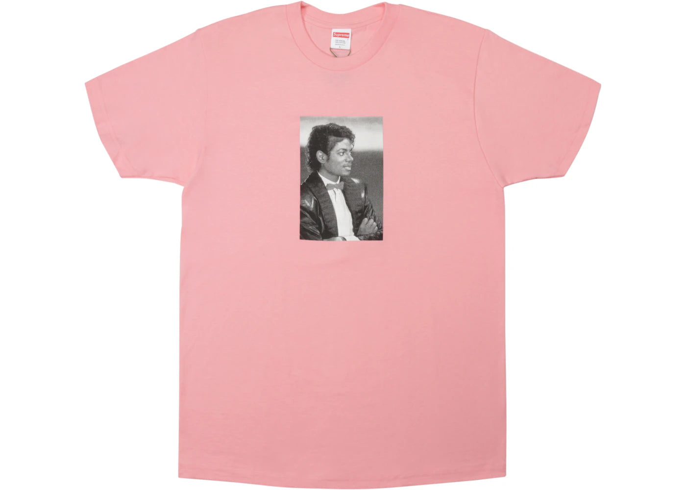 Supreme Michael Jackson Tee Bright Coral