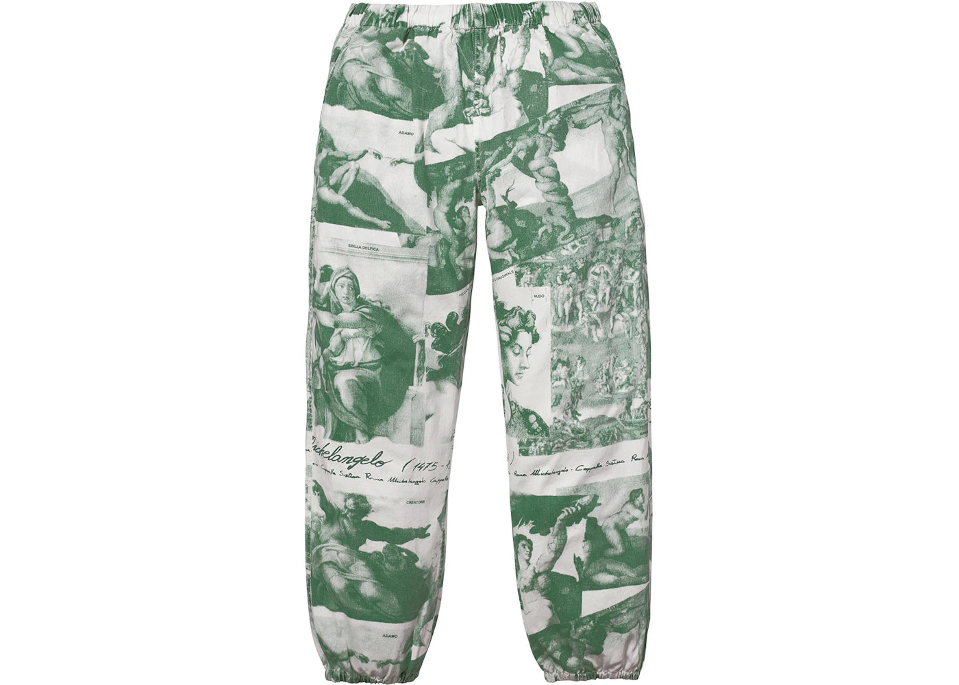 Supreme Michelangelo Pant Green