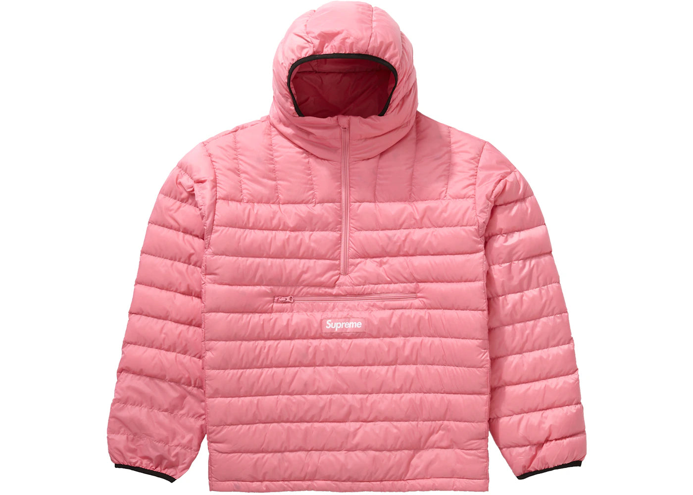 Supreme Micro Down Half Zip Hooded Pullover (FW21) Pink