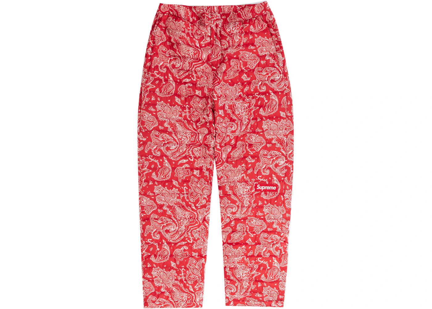 Supreme Micro Down Pant (FW22) Red Paisley