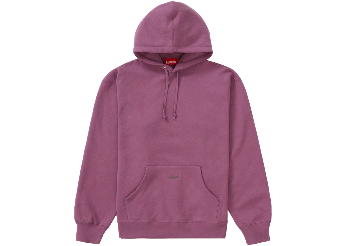 Supreme Micro Logo Hooded Sweatshirt (SS22) Dusty Palm