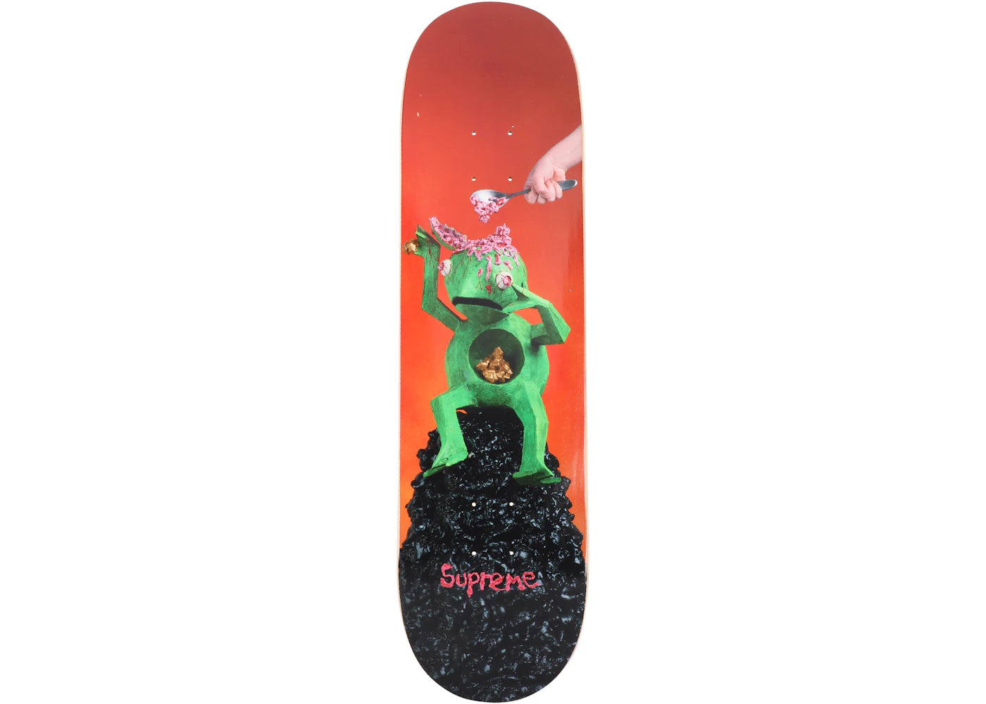 Supreme Mike Hill Brains Skateboard Deck Multi