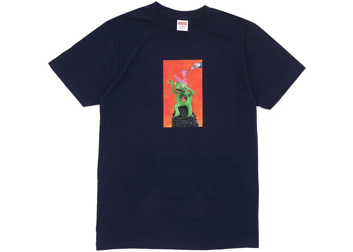 Supreme Mike Hill Brains Tee Navy